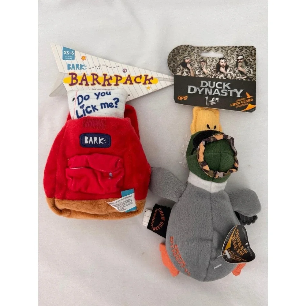 BARK BARKPACK Dog Toy Duck Dynasty Dog Toy